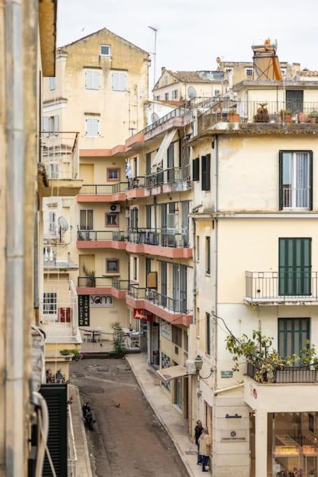 Appartement Corfu Downtown Extérieur photo